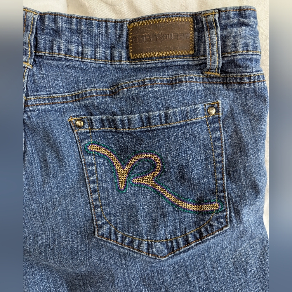 Vintage RocaWear Boot Cut Jeans Size Jr's 13